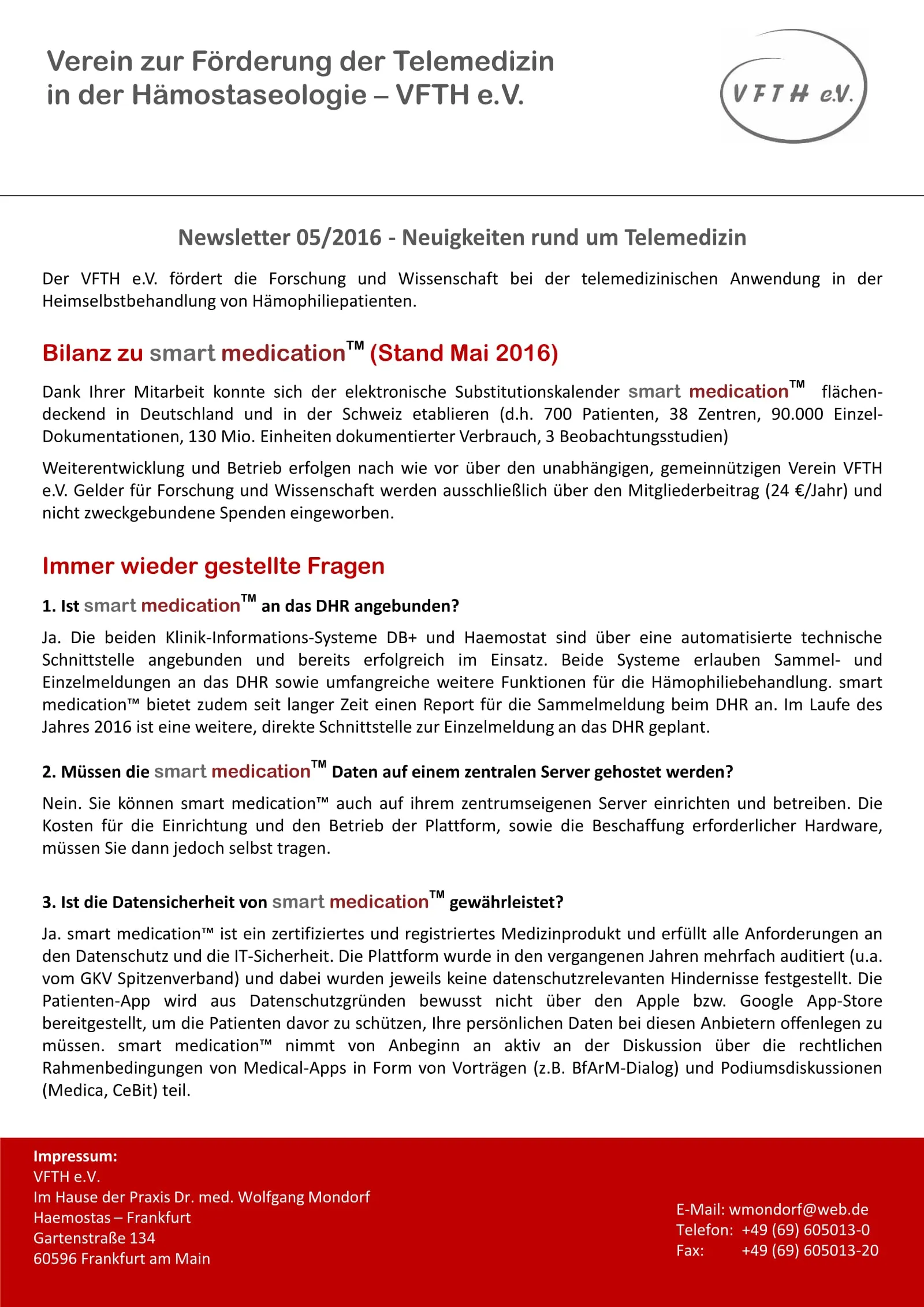 Newsletter 05/2016, page 1