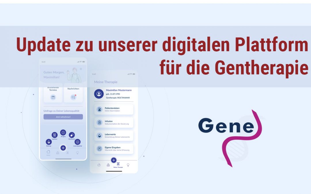 Update zu unserer digitalen Plattform für die Gentherapie